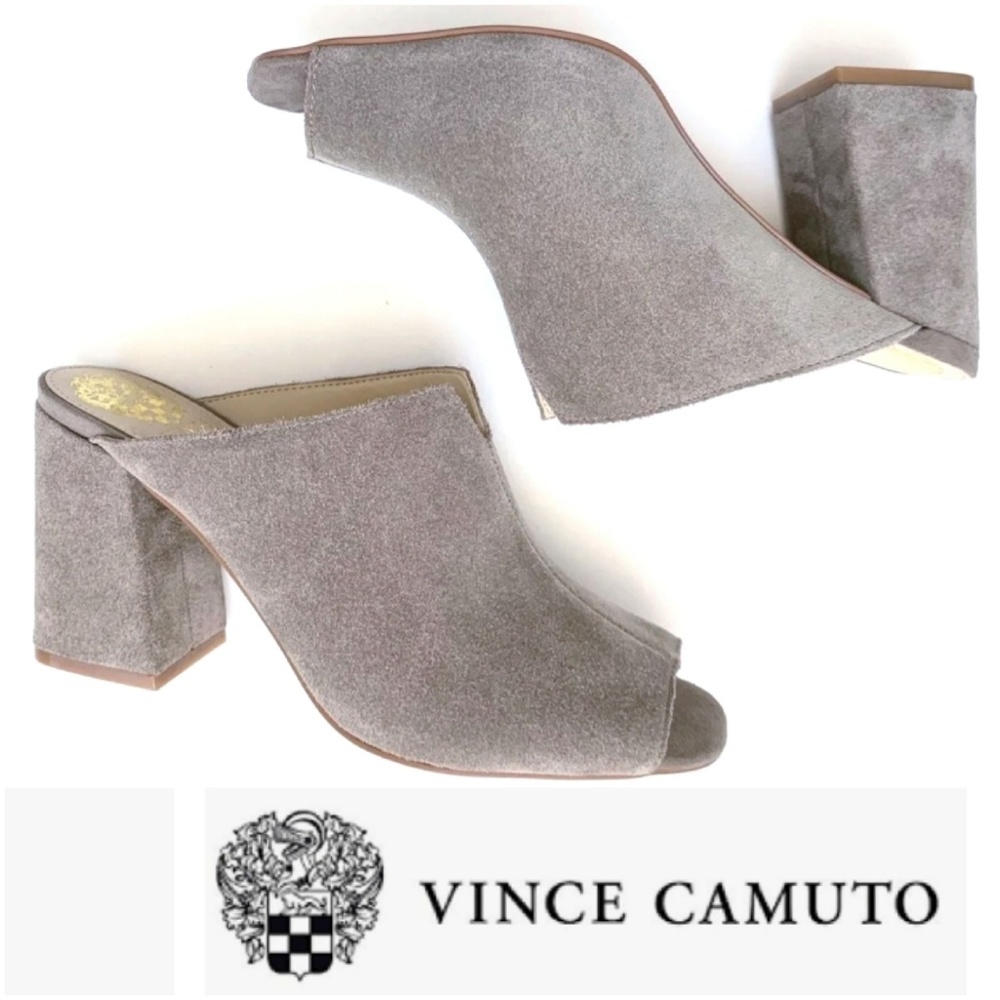 Vince Camuto Suede Mule Sandals